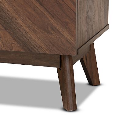 Baxton Studio Hartman Shoe Cabinet