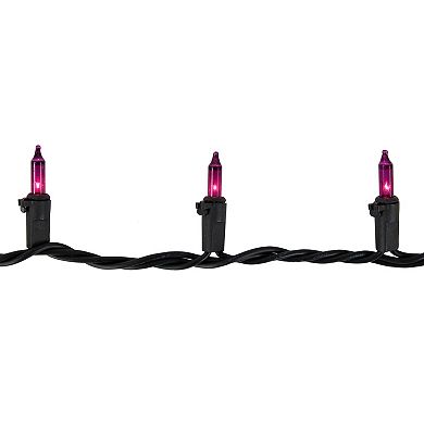 Northlight 100-Count Purple Mini Incandescent Christmas Lights