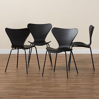 Baxton Studio Jaden Dining Chair 4-Piece Set