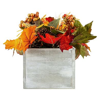 Northlight Autumn Harvest Thankful Artificial Centerpiece Table Decor