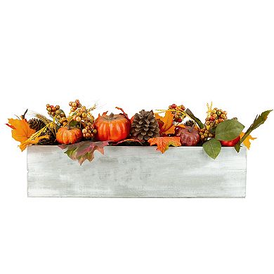Northlight Autumn Harvest Thankful Artificial Centerpiece Table Decor