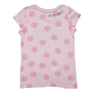 Disney's Minnie Mouse Girls 7-16 Cute Minnie With Bow Graphic Tee