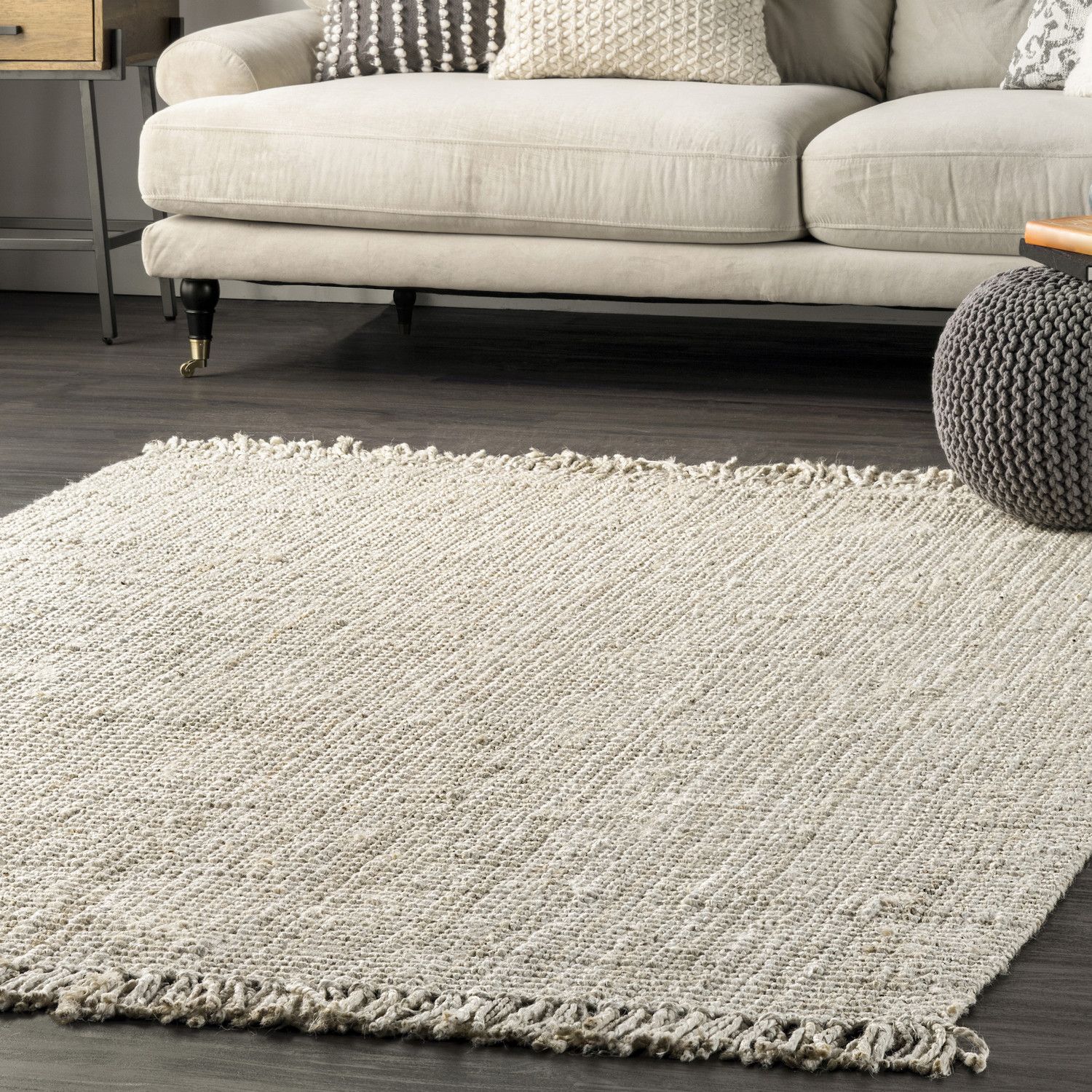 NuLOOM Daniela Farmhouse Chunky Jute Area Rug