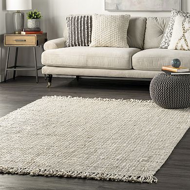 nuLOOM Daniela Farmhouse Chunky Jute Area Rug