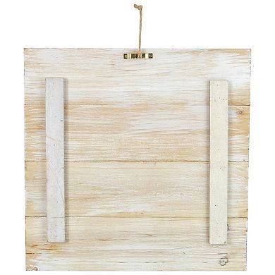 Northlight 12" Pumpkin Patch Fall Harvest Wooden Wall Sign