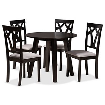 Baxton Studio Derya Dining Table 5 pc Set