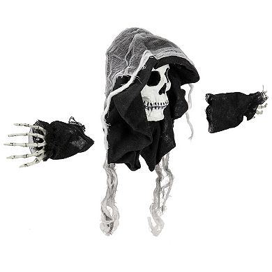 Northlight 10" Spooky Skeleton 3-D Halloween Window Decoration