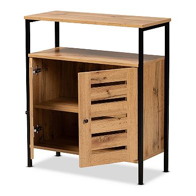 Baxton Studio Vander Shoe Storage Cabinet