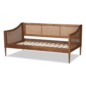 Baxton Studio Ogden Faux Rattan Daybed