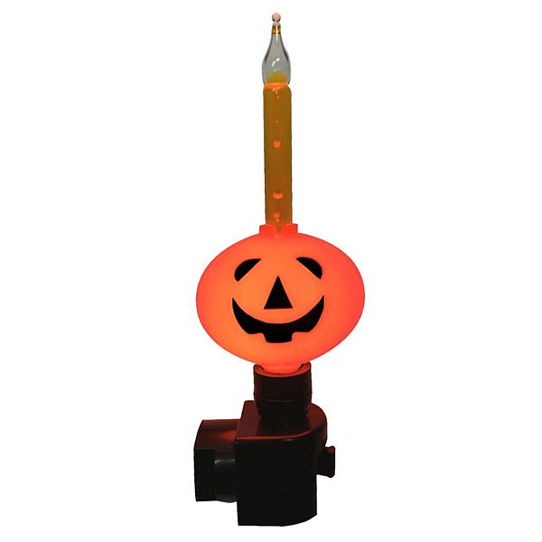 Northlight Jack O'Lantern Halloween Bubble Outlet Night Light