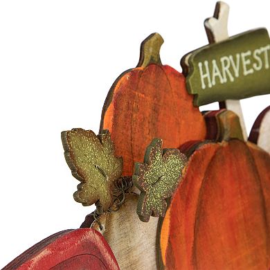 Northlight 14-in. Red Truck with Pumpkins Fall Harvest Sign Decoration
