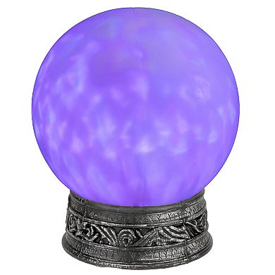 Northlight 8" LED Lighted Mystical Crystal Ball with Sound Halloween Decoration