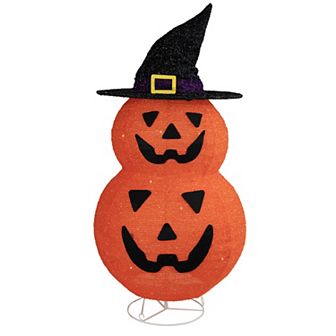 Northlight Pre-Lit Jack-O-Lanterns Halloween Outdoor Yard Decor
