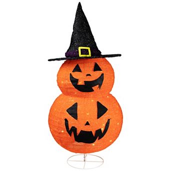 Northlight Pre-Lit Jack-O-Lanterns Halloween Outdoor Yard Decor