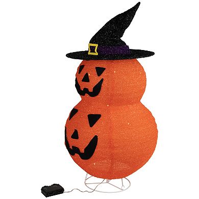 Northlight Pre-Lit Jack-O-Lanterns Halloween Outdoor Yard Decor