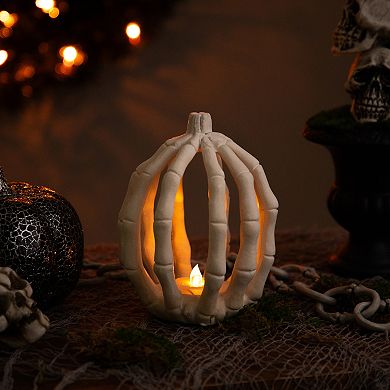 Northlight LED Skeleton Pumpkin Halloween Decor