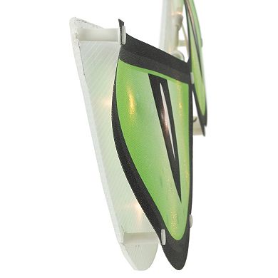 Northlight 20-in. Lighted Green Eyes Halloween Window Silhouette Decoration