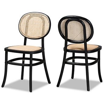 Baxton Studio Garold Dining Chair 2 pc Set