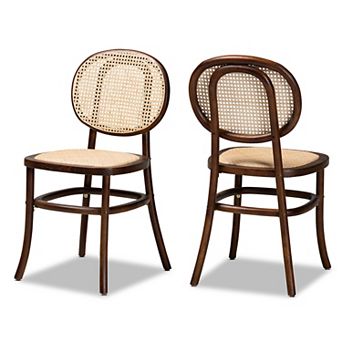 Baxton Studio Garold Dining Chair 2 pc Set