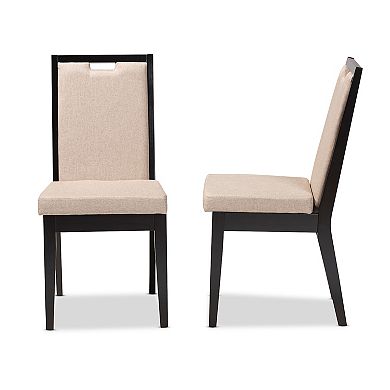Baxton Studio Octavia Dining Chair 2-piece Set