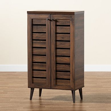 Baxton Studio Salma Shoe Storage Cabinet