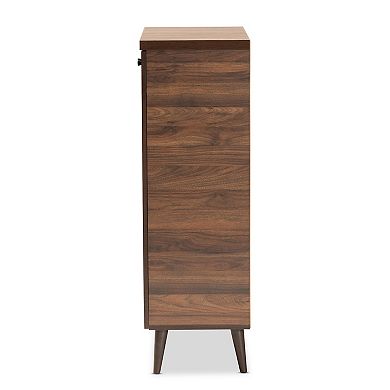 Baxton Studio Salma Shoe Storage Cabinet