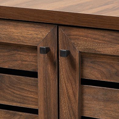 Baxton Studio Salma Shoe Storage Cabinet