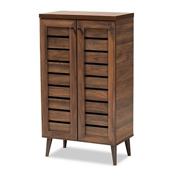 Baxton Studio Salma Shoe Storage Cabinet