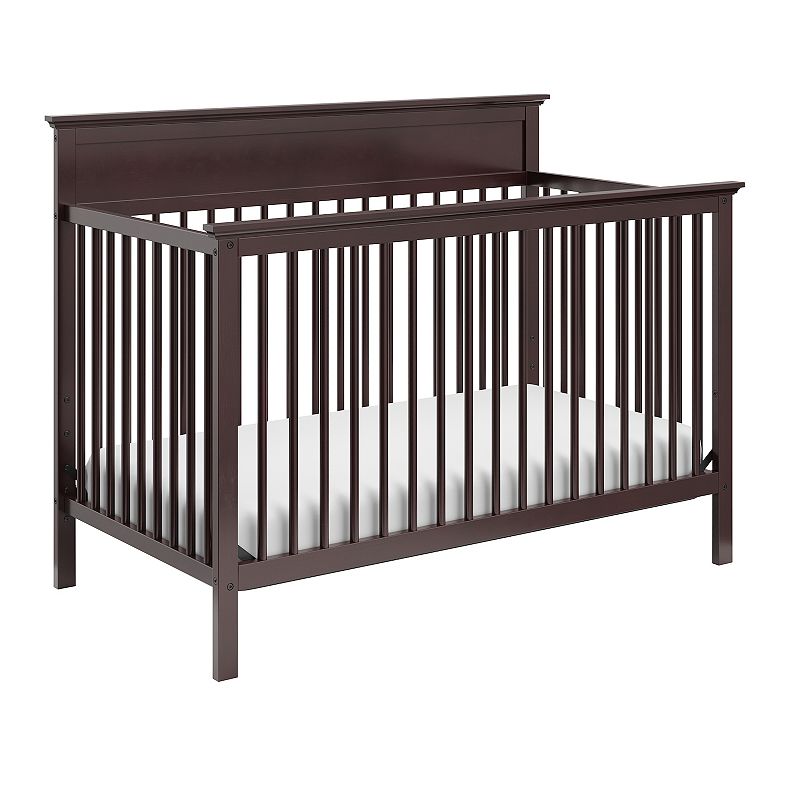 Storkcraft Horizon 5-in-1 Convertible Crib, Brown