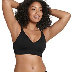 Paramour by Felina | Body Smooth Seamless Wireless Bralette 2-Pack (Black  Cameo Rose, XX-Large)