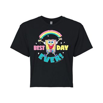 Juniors' Nicklodeon SpongeBob SquarePants Best Day Ever Graphic Tee
