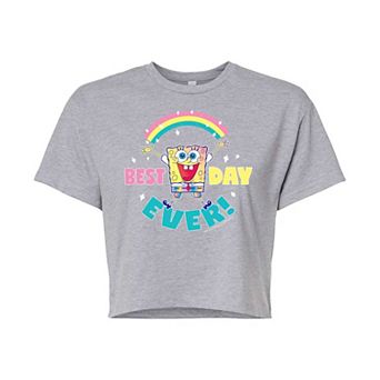 Juniors' Nicklodeon SpongeBob SquarePants Best Day Ever Graphic Tee