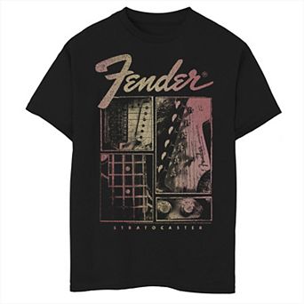 Boys 6-20 Fender Gradient Panel Portrait Tee