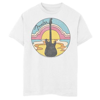 Boys 8-20 Fender Dripping Paint Art Logo Tee