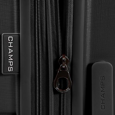 Champs Linen Collection Hardside Spinner 3-piece Luggage Set