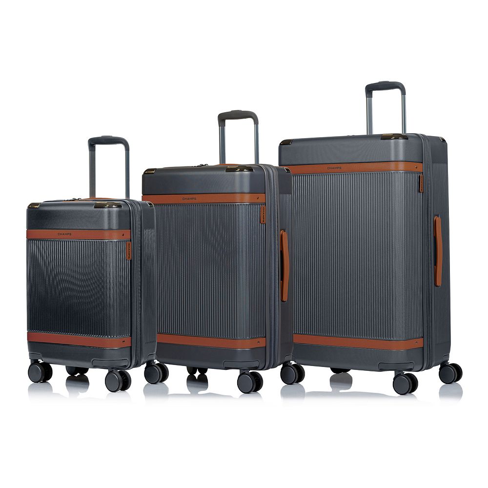 Champs Vintage Air Collection Hardside Spinner 3-piece Luggage Set