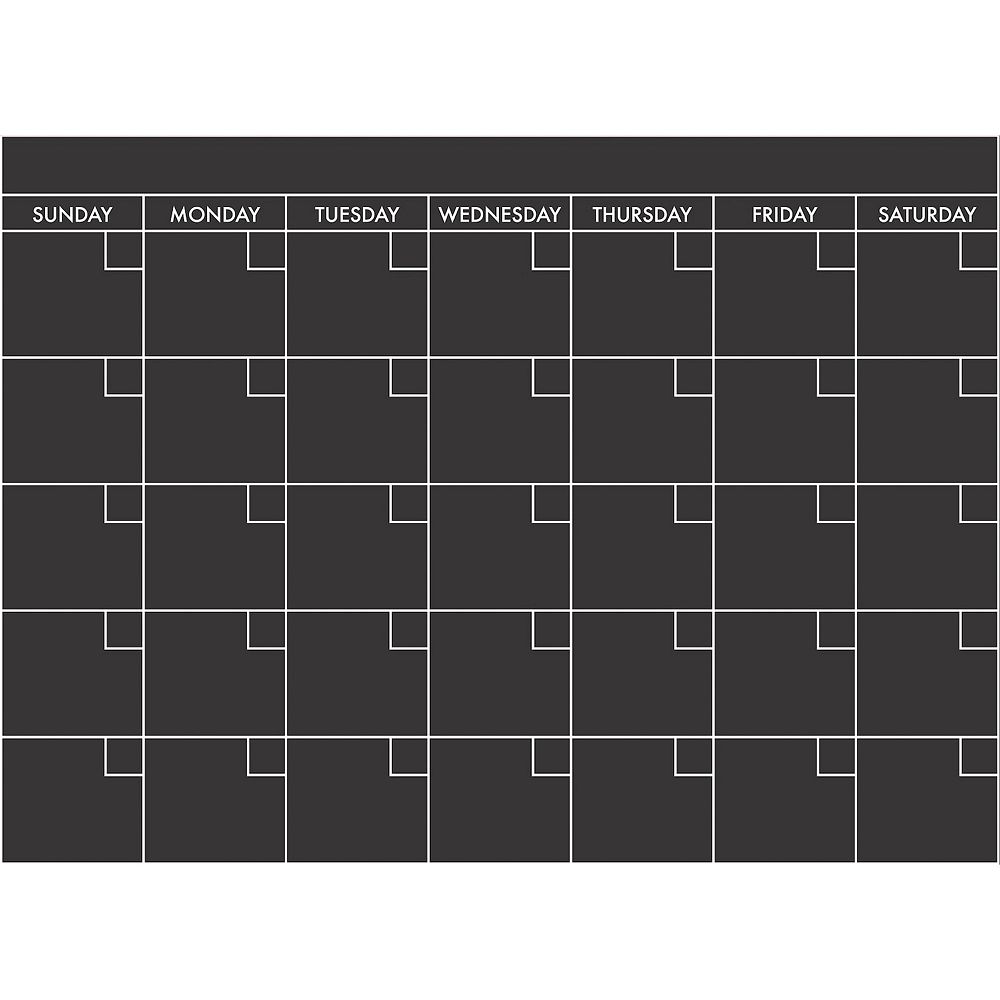 RoomMates Chalk Calendar