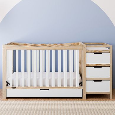 Graco Remi 4-in-1 Convertible Crib and Changer
