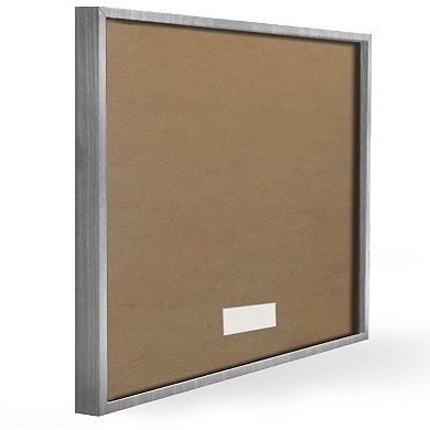 Stupell Home Decor Eucalyptus Flower Herb Jar Gray Framed Wall Art