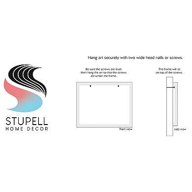 Stupell Home Decor Eucalyptus Flower Herb Jar Gray Framed Wall Art