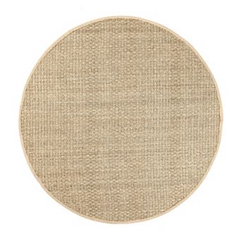 nuLOOM Hesse Checker Weave Seagrass Indoor/Outdoor Rug