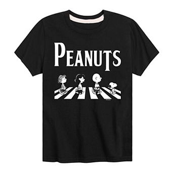 Boys 8-20 Peanuts Crossing Road Graphic Tee