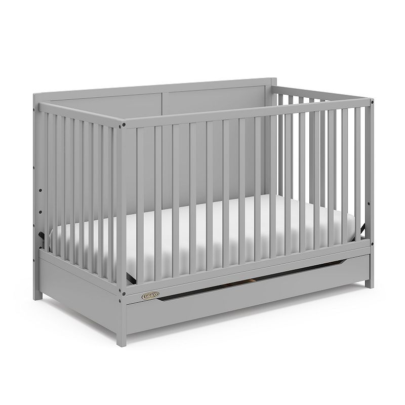 UPC 810003669087 product image for Graco Melrose 5-in-1 Convertible Crib with Drawer, Gray | upcitemdb.com