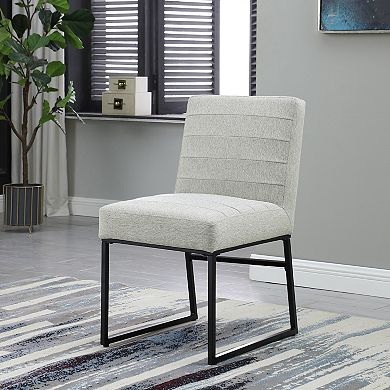 HomePop Channeled Dining Chair