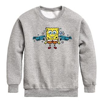 Boys 8-20 SpongeBob SquarePants Fleece Graphic Pullover