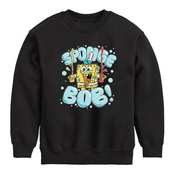 Boys 8-20 SpongeBob SquarePants Bubble Fleece Graphic Pullover