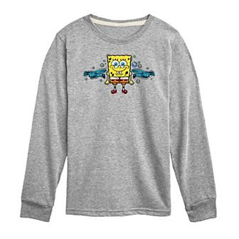Boys 8-20 SpongeBob SquarePants Long Sleeve Graphic Tee
