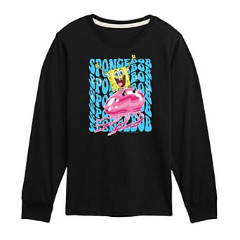 Boys 8-20 SpongeBob SquarePants Jelly Wave Long Sleeve Graphic Tee
