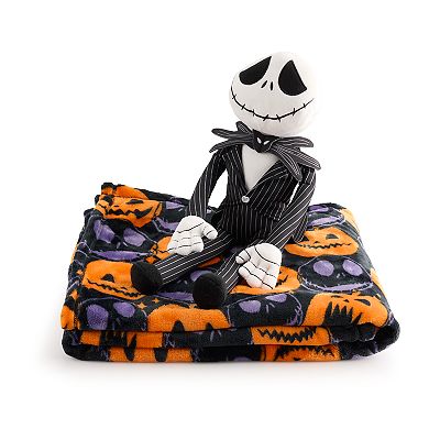Disney's The Nightmare Before Christmas Jack Skellington The Big One Kids' Buddy & Throw Blanket Set
