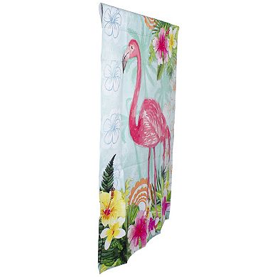 Northlight Tropical Flamingo Spring Outdoor House Flag